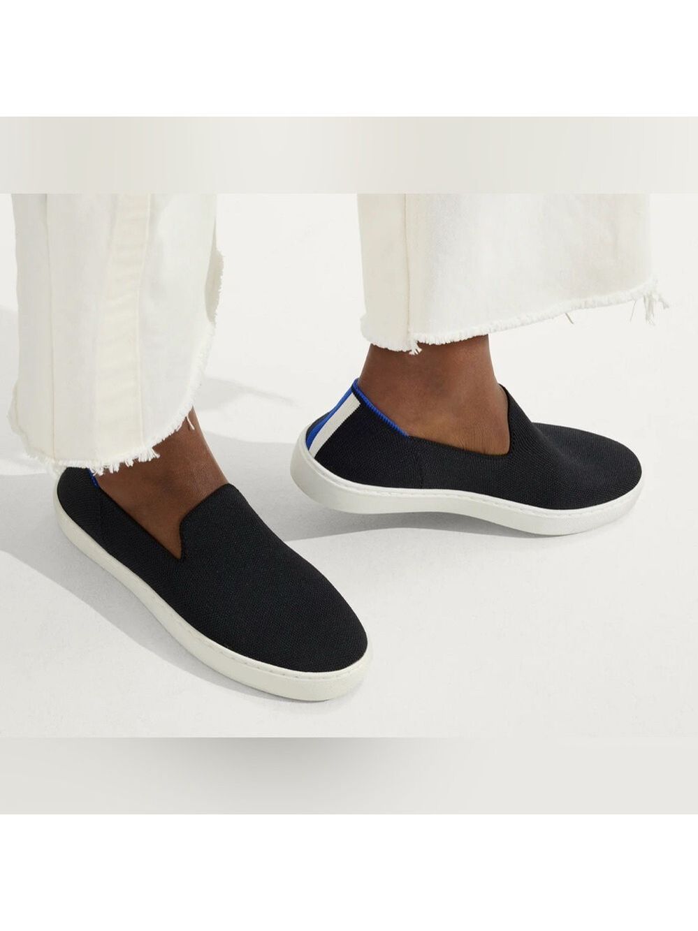 ROTHY’S Original Black Slip On Shoes